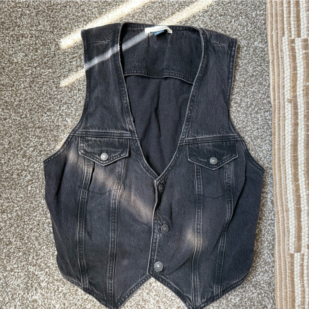 American Eagle Outfitters Denim Vest